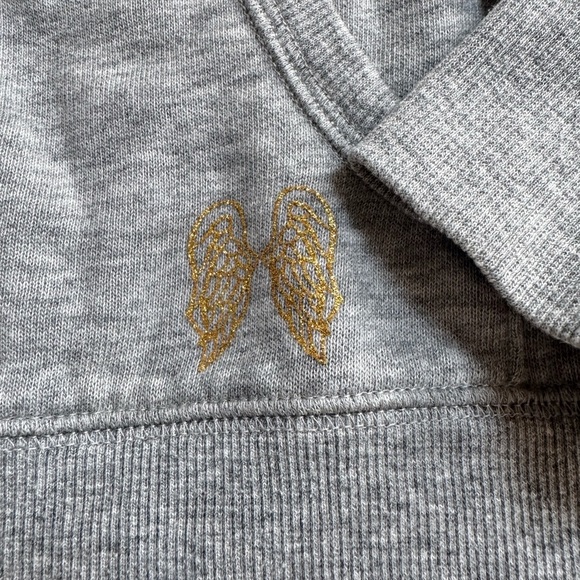 Victoria's Secret Heather Gray Hoodie - Picture 3 of 8